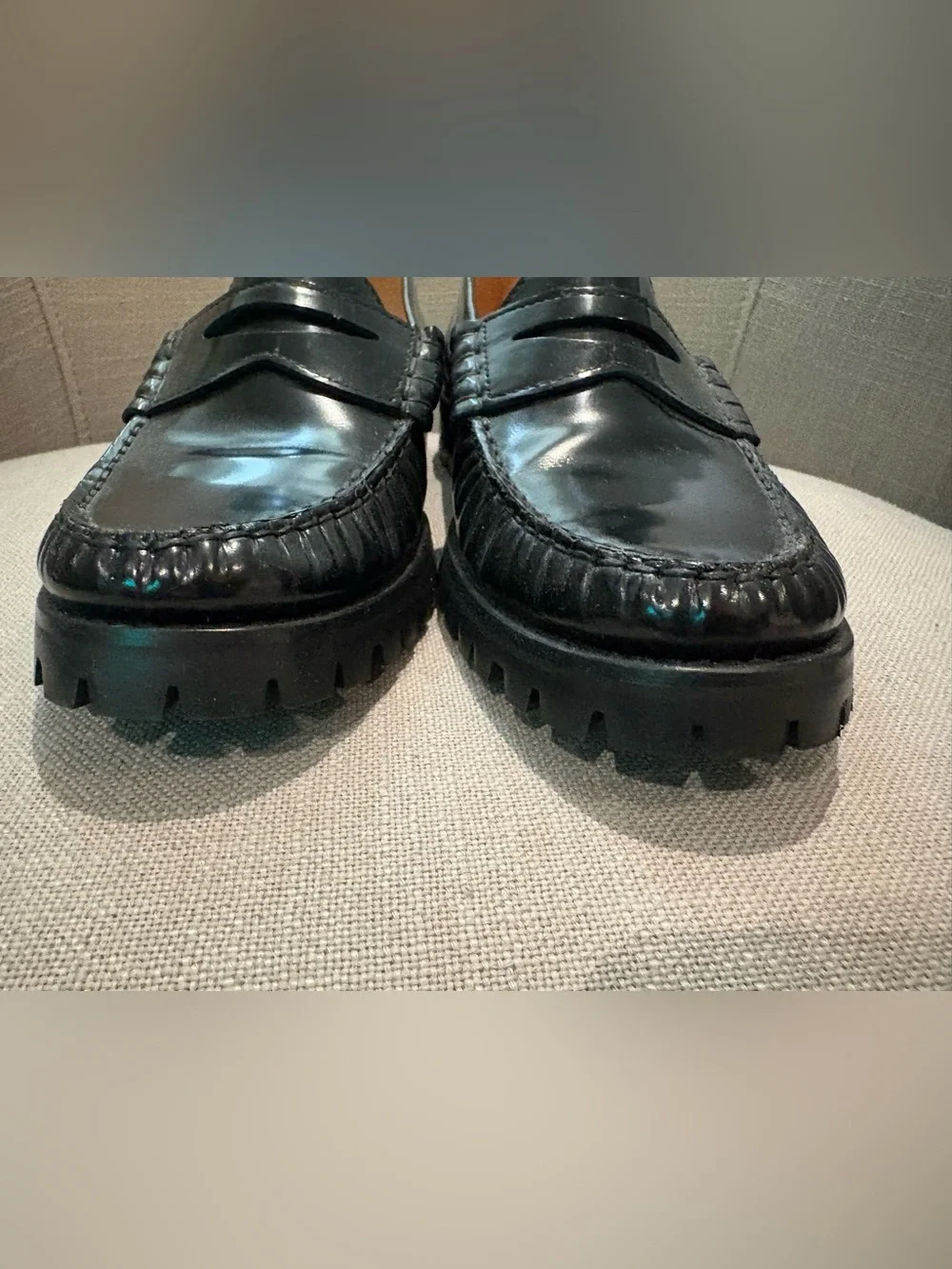 J.Crew Black Loafers